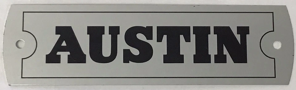 Placa de datos de cubierta de válvula Austin Healey 3000 grado Concours Foto 1 de 1