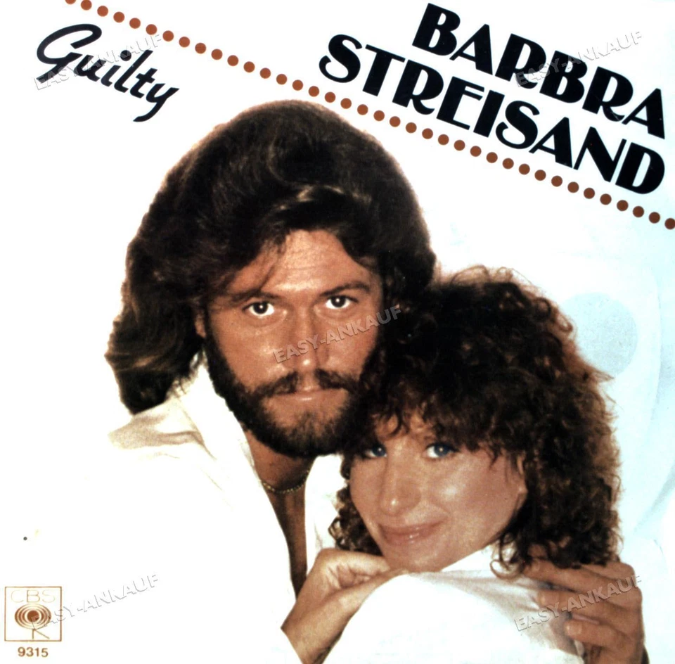Barbra Streisand - Guilty 7in 1980 (VG+/VG+) ' - Image 1 of 1