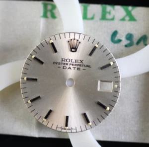 Cadran Rolex Oyster Perpetual Date Silver 26mm - Bild 1 von 2