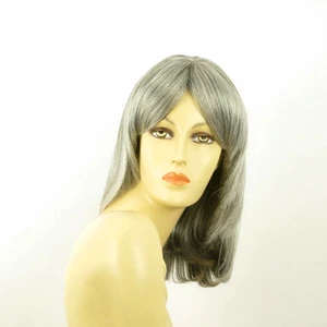 mid length wig for women gray ref: EDITH 51 PERUK - Imagen 1 de 8