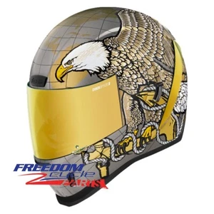 Icon Airflite Semper Fi Gold Helmet - Picture 1 of 6