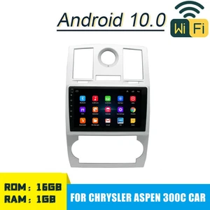 Wifi 9in Android 10 Car GPS Navi Stereo Radio Player For Chrysler Aspen 300C - Picture 1 of 9
