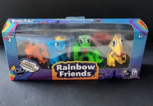 PHATMOJO RAINBOW FRIENDS SERIES 2 COLLECTOR NEON FIGURE 4 - PACK NIB 2024 - Picture 1 of 6