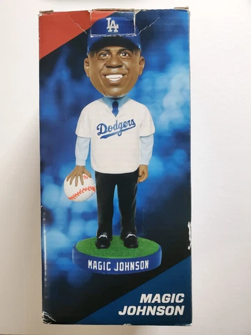 Los Angeles Dodgers Magic Johnson Bobblehead Cover