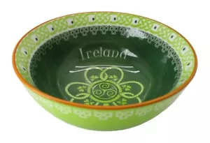 Ireland Shamrock Ceramic Bowl - Picture 1 of 3