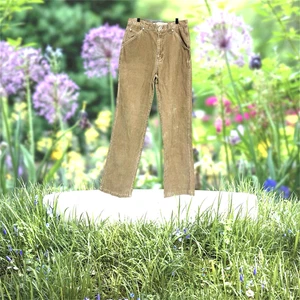 Y2K Arizona Jeans Loose Fit  Corduroy High-Rise Carpenter Pants 32 X 32.5 Wester - Picture 1 of 9