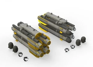 Eduard 672148 1/72 Flugzeug - AGM114 Hellfire (Foto - Ätzung & Resin) - Bild 1 von 1