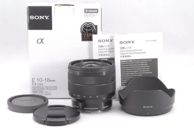 Lente SONY E 10-18mm F/4 OSS SEL1018 para Sony E montura con caja - Imagen 1 de 4