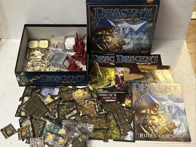 Juego de Mesa Descent Journeys in The Dark Segunda Edición 100% TODO Completo Foto 1 de 4
