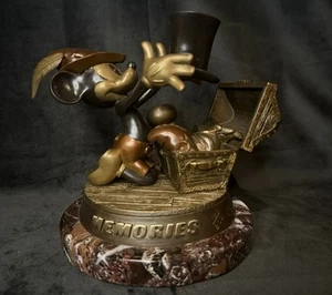 Mickey Mouse Mickey's Memories Limited Edition Bronze Statue von Bill Toma SIGNIERT - Bild 1 von 10