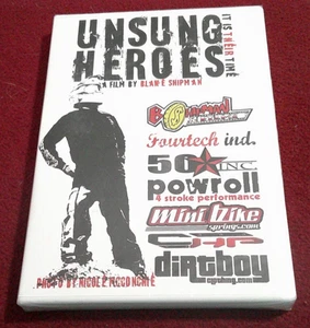 Unsung Heroes NEW SEALED Motocross DVD Blake Shipman, Freestyle, ATV - Foto 1 di 1