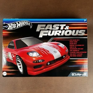 Hot Wheels: Fast & Furious x 10 Car Pack Honda, Mazda, Porsche, Ford and More - Picture 1 of 14