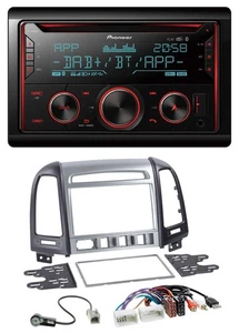 Pioneer 2DIN DAB MP3 Bluetooth USB CD Autoradio für Hyundai Santa Fe AUX USB 4 S - Bild 1 von 7