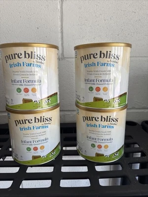 4 Cans CPure Bliss Irish Farms, Similac Ireland Baby Formula, Infant Formula - Image 1 of 4