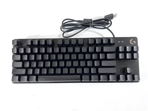 Logitech G413 TKL SE Mechanical Gaming Keyboard Backlit Wired Black TESTED WORKS - Picture 1 of 19