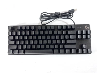 Logitech G413 TKL SE Mechanical Gaming Keyboard Backlit Wired Black TESTED WORKS - Image 1 of 4