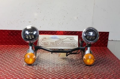 2008 HARLEY ROAD KING AFTERMARKET SPOT LIGHTS TURN SIGNALS LIGHT BAR RK62 - Image 1 of 4