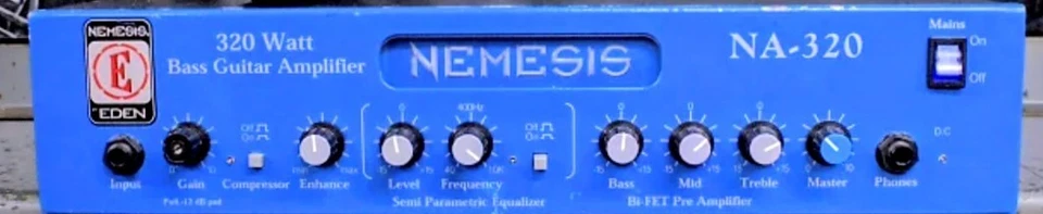EDEN NEMESIS NA-320 BASS  GUITAR AMP - Image 1 of 4
