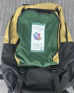 1996 Atlanta Olympic Games collection Backpack Multicolor USA Vintage - Picture 1 of 5