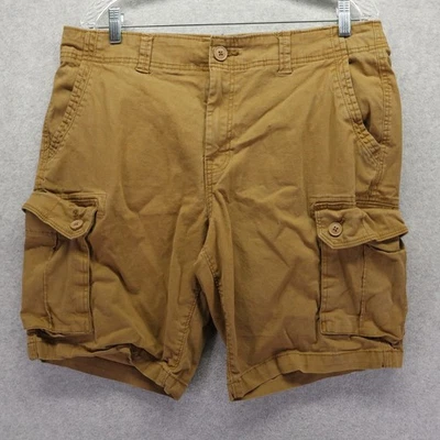 Pantalones Cortos Sonoma Para Hombres 36 Carga Diaria Bolsillo con Solapa Exterior Informal Elastizado Marrón Foto 1 de 4