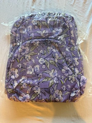 VERA BRADLEY LIGHTEN UP ESSENTIAL LARGE BACKPACK WILD ROSES NWT (J-14) - Image 1 of 4