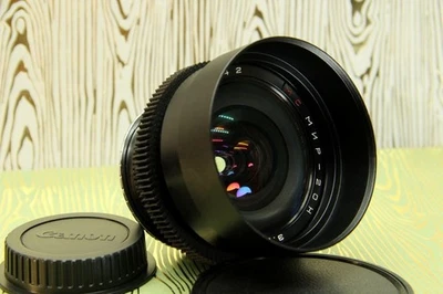 📷Mir-24H 35 mm Vintage Wide angle lens / adapter Canon EOS - Image 1 of 4