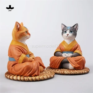 JXK Qi Faction Cat Animal Figurine Cat Decor Collection Birthday Gift Collection - Picture 1 of 20