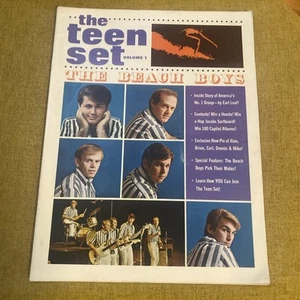 1964 The Teen Set "The Beach Boys" Magazine Volume 1 Number 1 33 Pages RARE! - Picture 1 of 9