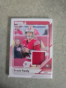 2024 Panini Donruss - Donruss Threads Brock Purdy #DTH-BPU (MEM) - Picture 1 of 2