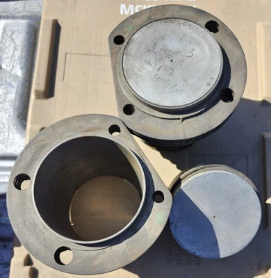 Autobús VW tipo 4 90 mm 1,7 Porsche 914 pistón y cilindros techo plano refrigerado por aire Foto 1 de 4