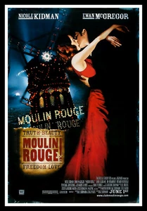 Moulin Rouge Movie Poster Print & Unframed Canvas Prints - Bild 1 von 2