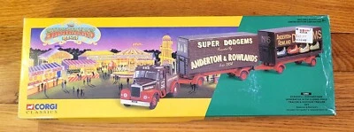 CORGI SCAMMELL HIGHWAYMAN GENERATOR w CLOSED POLE & DODGEM TRAILER NEW OLD STOCK - Image 1 of 4