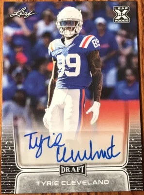 2020 Leaf Flash Autographs Tyrie Cleveland #BA-TC1 Florida Gators - Image 1 of 2