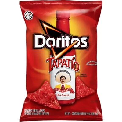 Doritos Tapatio Salsa Picante Hot Sauce Tortilla Chips 9.25 Oz 1 Bag - Image 1 of 3