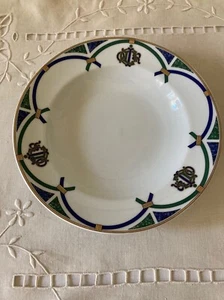 CHRISTIAN DIOR LIMOGES FRANCE : Assiette en Porcelaine Polychrome " Arcadior " - Imagen 1 de 12