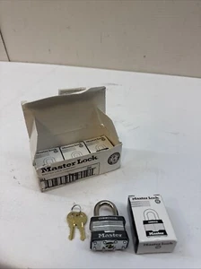 MasterLock 1KA2035 #1 1-3/4" Dual Locking Levers Keyed Alike Padlock #2035 4PK - Picture 1 of 3