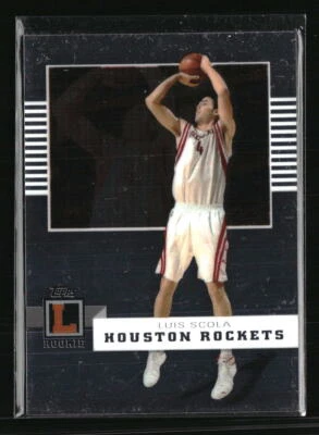 Luis Scola 2007 Topps Letterman #63 Basketball Card - Image 1 of 2
