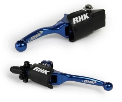 Palanca de embrague de freno RHK Flex azul Yamaha YZ250 2015 2016 2017 2018 2019 2020 2021 Foto 1 de 3