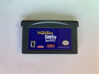 Larry Boy Bad Apple VeggieTales GameBoy Advance Nintendo GBA - Image 1 of 4