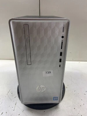 HP Pavilion Desktop 590-p0xxx Intel Core i7-8700 3.20GHz 12GB NO HDD - Image 1 of 4
