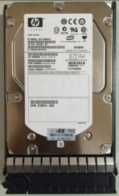 HP 384854-B21 488058-001 389344-001 15K 146GB  3.5" DP SAS HDD Hard Drive - Image 1 of 2
