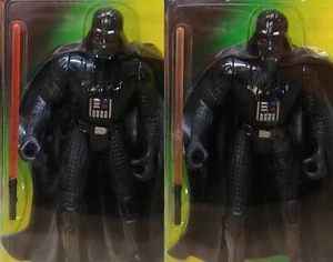 Star Wars POTF2 RETOOLED Darth Vader Clear Pink Saber Variant Shadows JC Penney - Bild 1 von 14