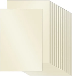 36 Sheets Shimmer Pearlescent Cardstock 8.5" X 11"Thick Glitter Metallic Printer - Picture 1 of 12
