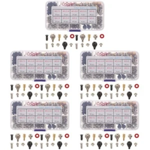 5 Sets Computer Host Screw Kit Case Fan Screws Hard Drive Mounting - Afbeelding 1 van 12