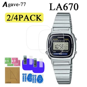 2PCS/4PCS HD Clear Screen Nano-explosion-proof Film For Casio LA670 LA680 - Picture 1 of 15