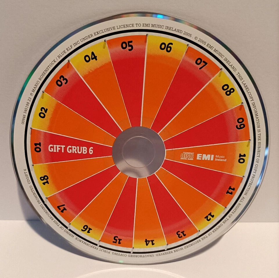 Gift Grub 6 - Disc Only - Mario Rosenstock - Image 1 of 1