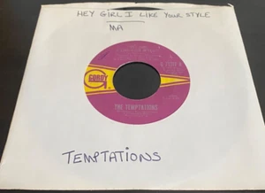 The Temptations-Psychedelic Shack/That's The Way Love Is -Gordy (1966)-45 RPM-Mt - Picture 1 of 3