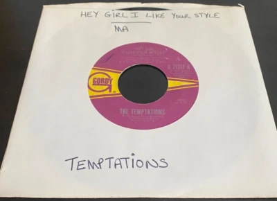 The Temptations-Psychedelic Shack/That's The Way Love Is -Gordy (1966)-45 RPM-Mt - Image 1 of 3