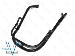 Vespa PX Lml Star Speedy Stella Front Mudguard / Fender Bumper Black - Picture 1 of 10