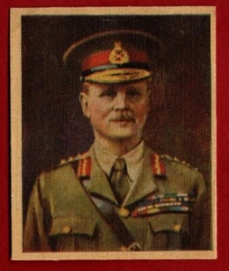R&J HILL /SPINET GREAT WAR LEADERS SERIES 10 1917 GEN BIRDWOOD No 19 SILK - Picture 1 of 2